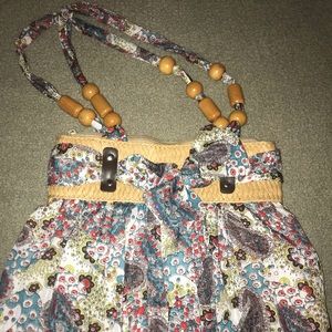 Maggi B Purse with Flower pattern and bow!